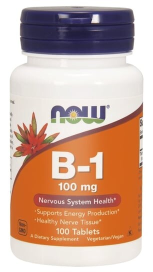 Now Foods, Витамин B-1 100 мг - 100 таблеток
Now Foods, Витамин B-1 100 мг - 100 таблеток