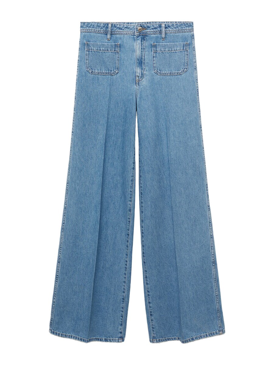 Джинсы с широкими штанинами MANGO EMMA, Light blue
Джинсы с широкими штанинами MANGO EMMA, Light blue