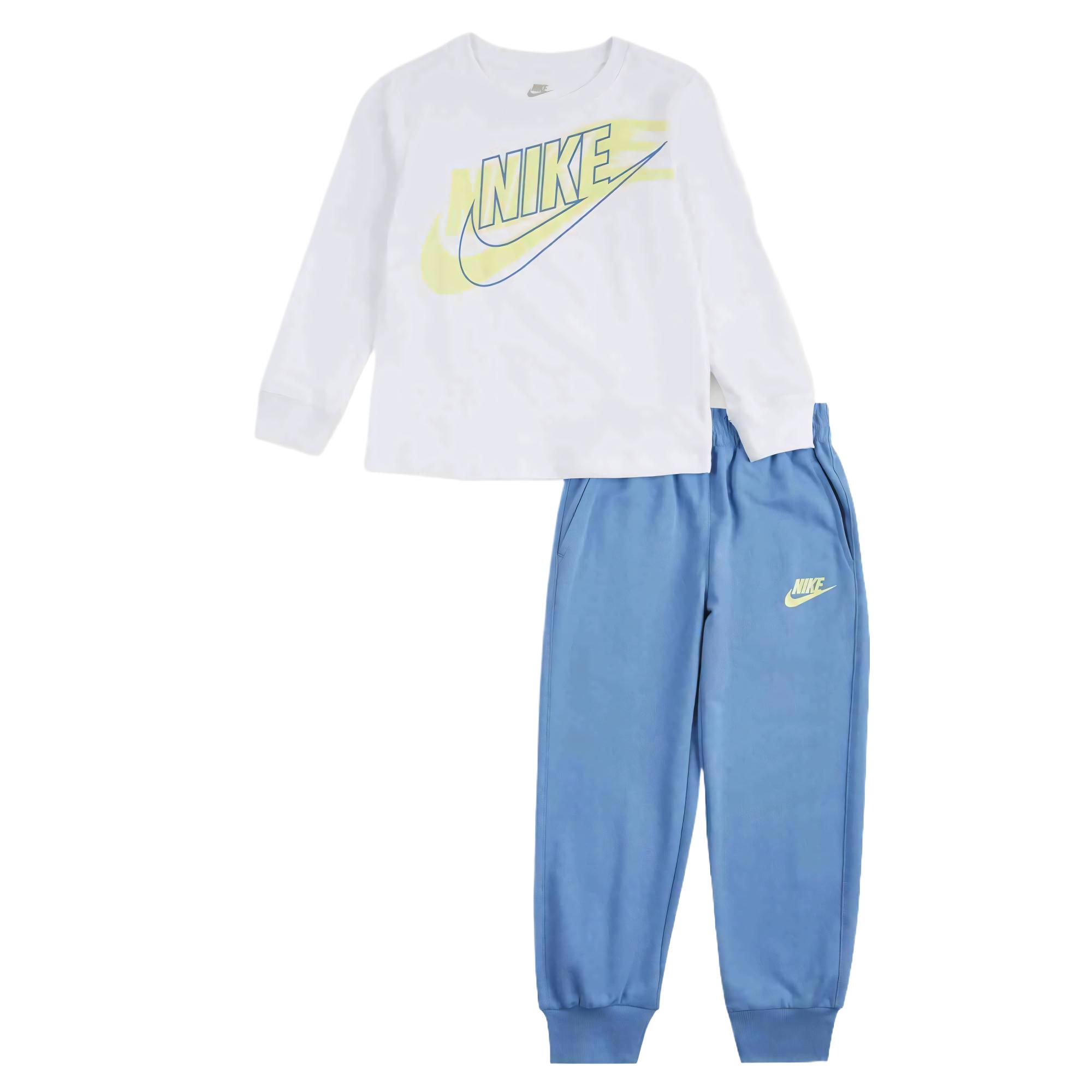 Nike Повседневная спортивная одежда Yang Zhang blue для малышей
Nike Повседневная спортивная одежда Yang Zhang blue для малышей