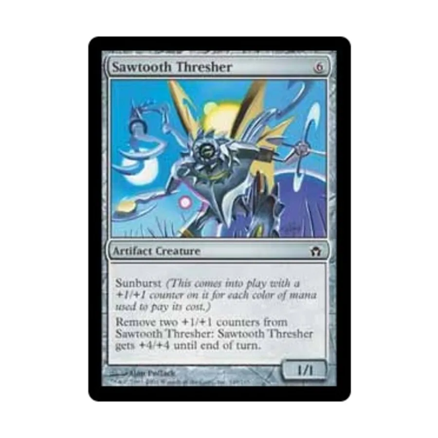 CCG Пилообразная молотилка (C) (фольга), MTG - Fifth Dawn
CCG Пилообразная молотилка (C) (фольга), MTG - Fifth Dawn