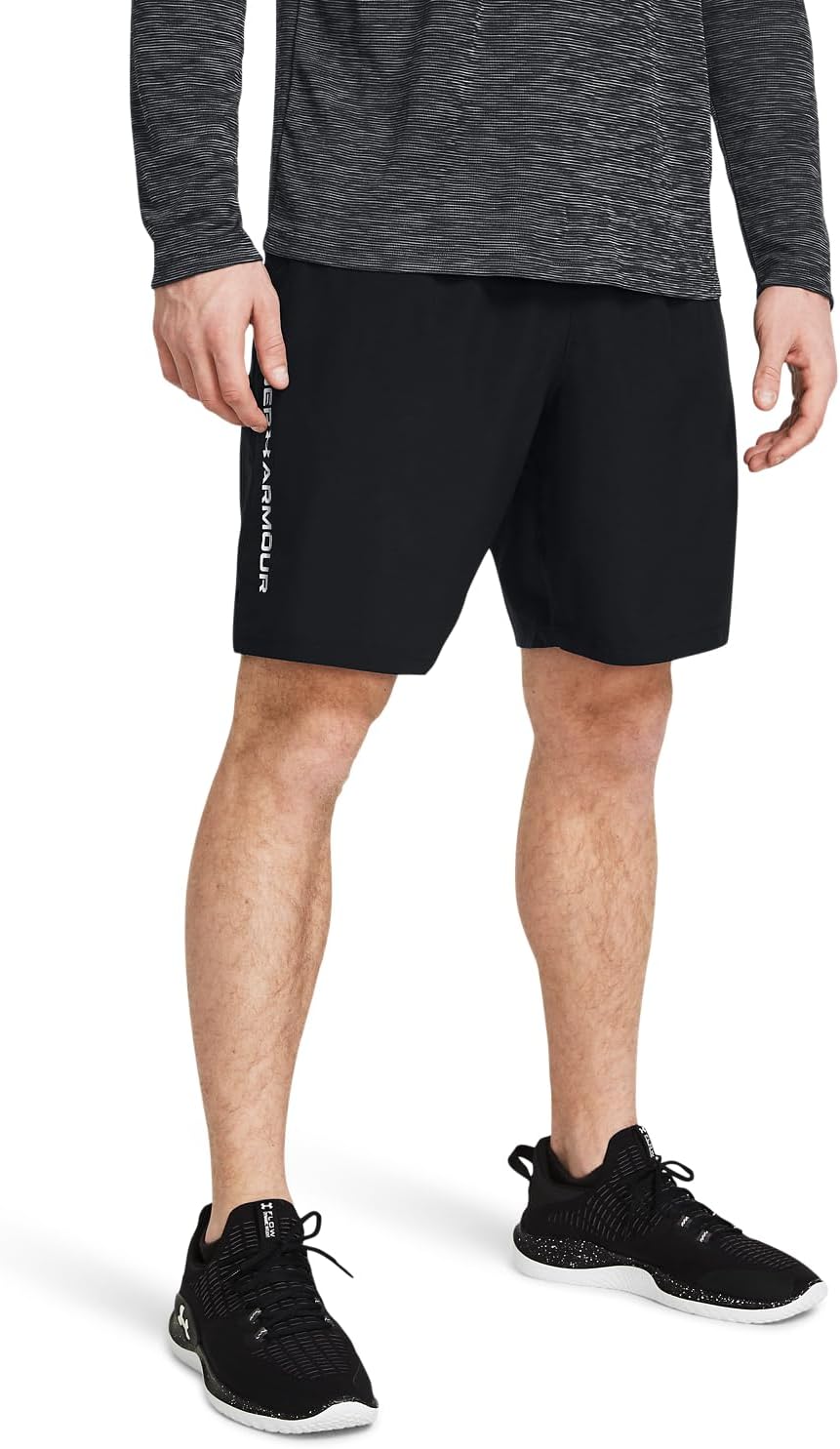 Шорты Under Armour Woven Wordmark, (001) Black/White
Шорты Under Armour Woven Wordmark, (001) Black/White