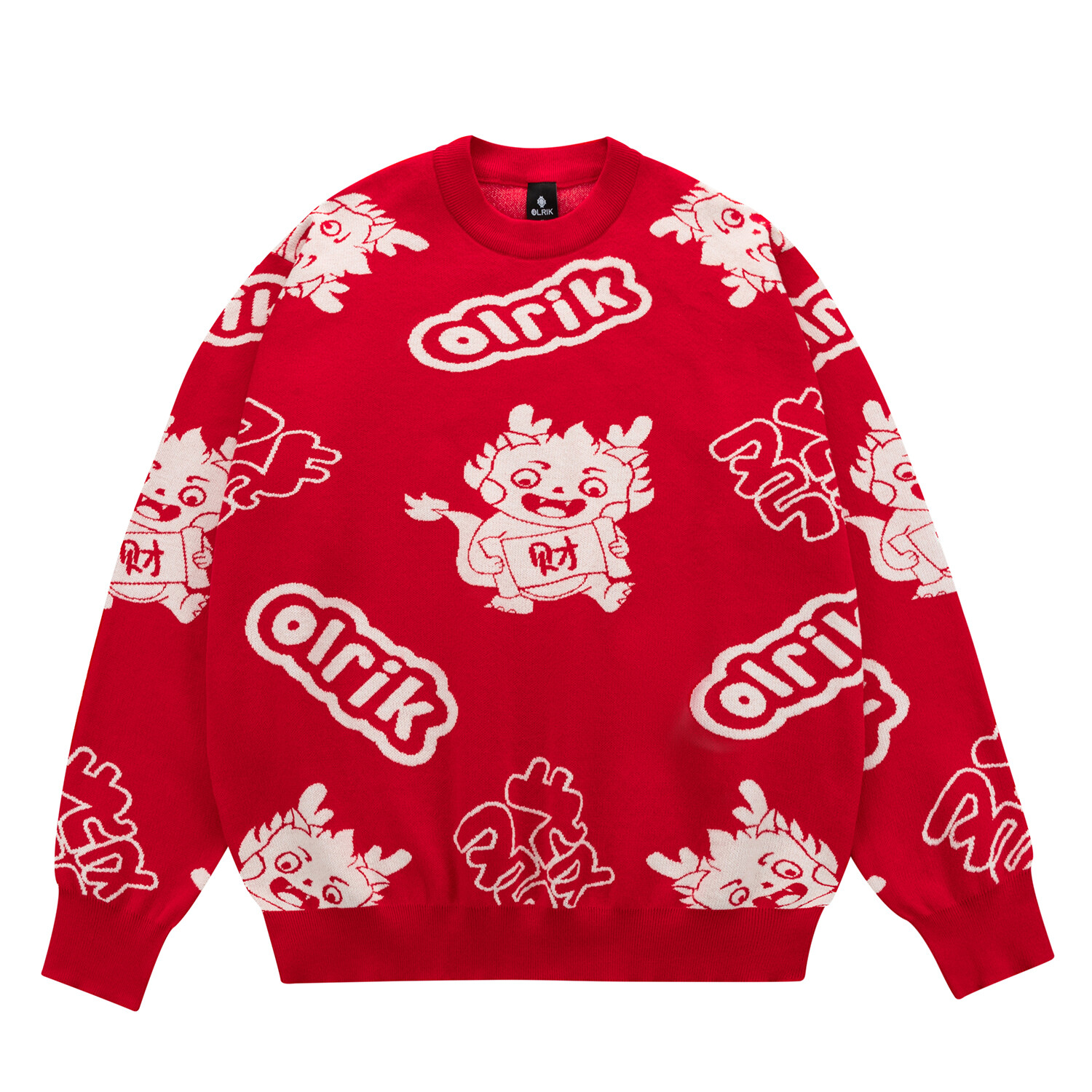 OLRIK ОЛРИК Свитер унисекс, Красный
OLRIK ОЛРИК Свитер унисекс, Красный