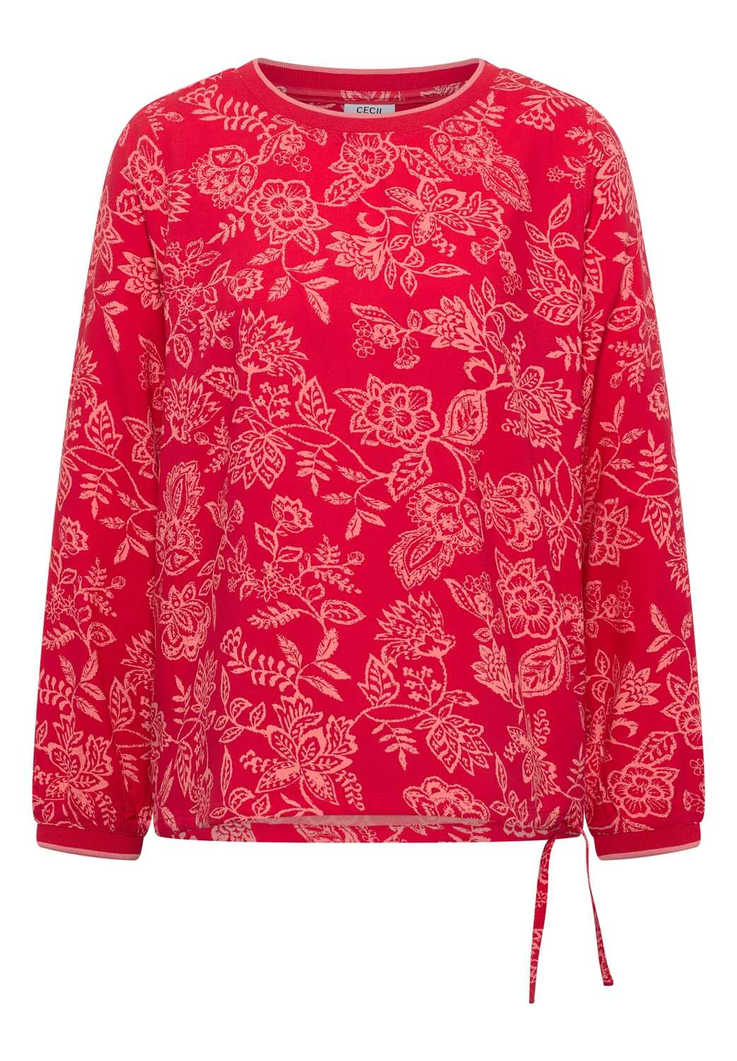 CECIL Лонгслив в красном, пастельно-красном цвете
CECIL Лонгслив в красном, пастельно-красном цвете