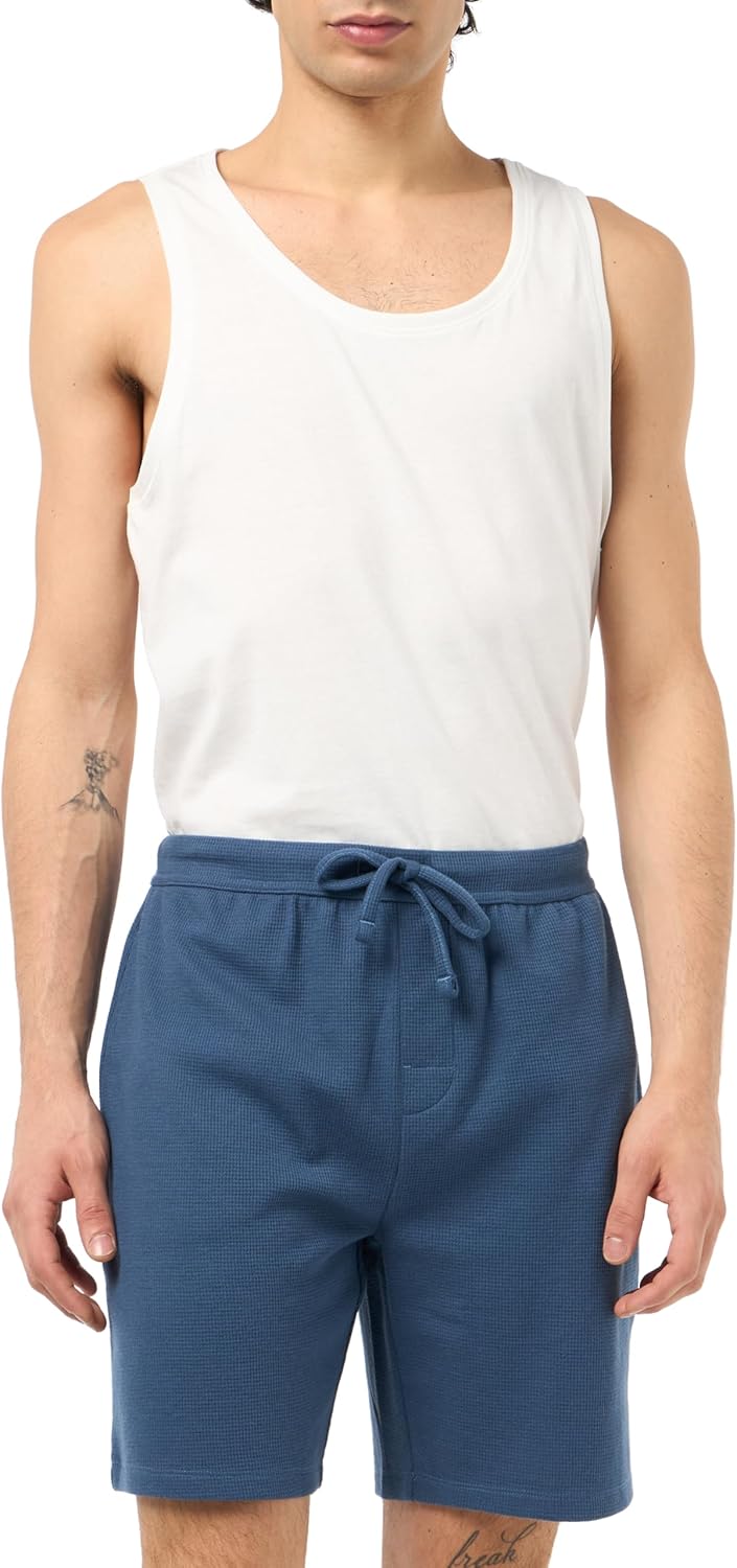 BOSS Мужские шорты Waffle, Medium Blue425
BOSS Мужские шорты Waffle, Medium Blue425
