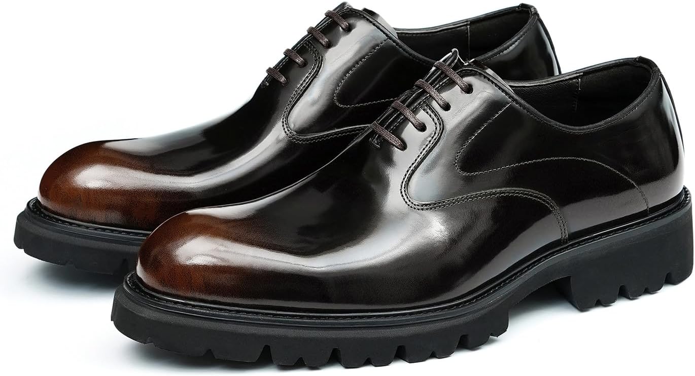 Мужские оксфорды Santimon, черные, формальные деловые кожаные туфли с заостренным носком, дерби, повседневная обувь для мужчин
Мужские оксфорды Santimon, черные, формальные деловые кожаные туфли с заостренным носком, дерби, повседневная обувь для мужчин