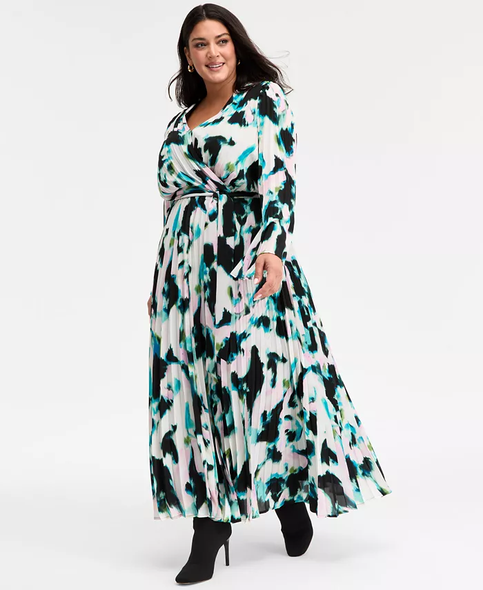 Платье макси больших размеров с принтом и плиссировкой I.N.C. International Concepts, синий
Платье макси больших размеров с принтом и плиссировкой I.N.C. International Concepts, синий