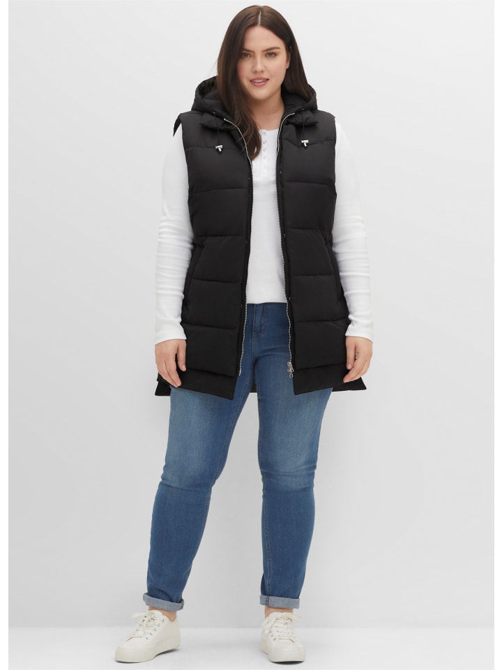 Жилет sheego, черный
Жилет sheego, черный