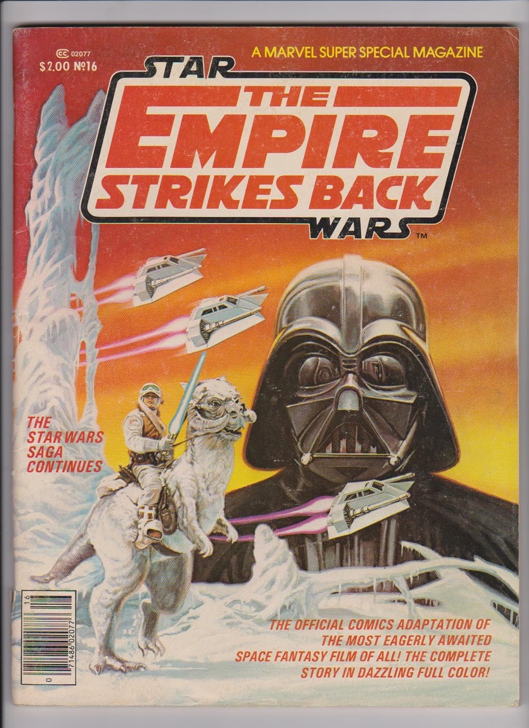 Marvel Super Special 16 Star Wars Empire Strikes Back (Marvel Comics)
Marvel Super Special 16 Star Wars Empire Strikes Back (Marvel Comics)