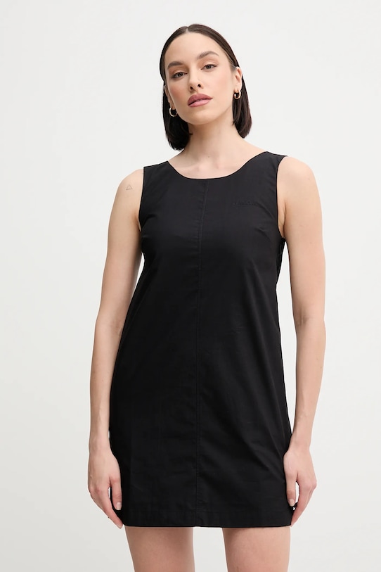 Хлопковое платье Calvin Klein Jeans, черный 
Хлопковое платье Calvin Klein Jeans, черный