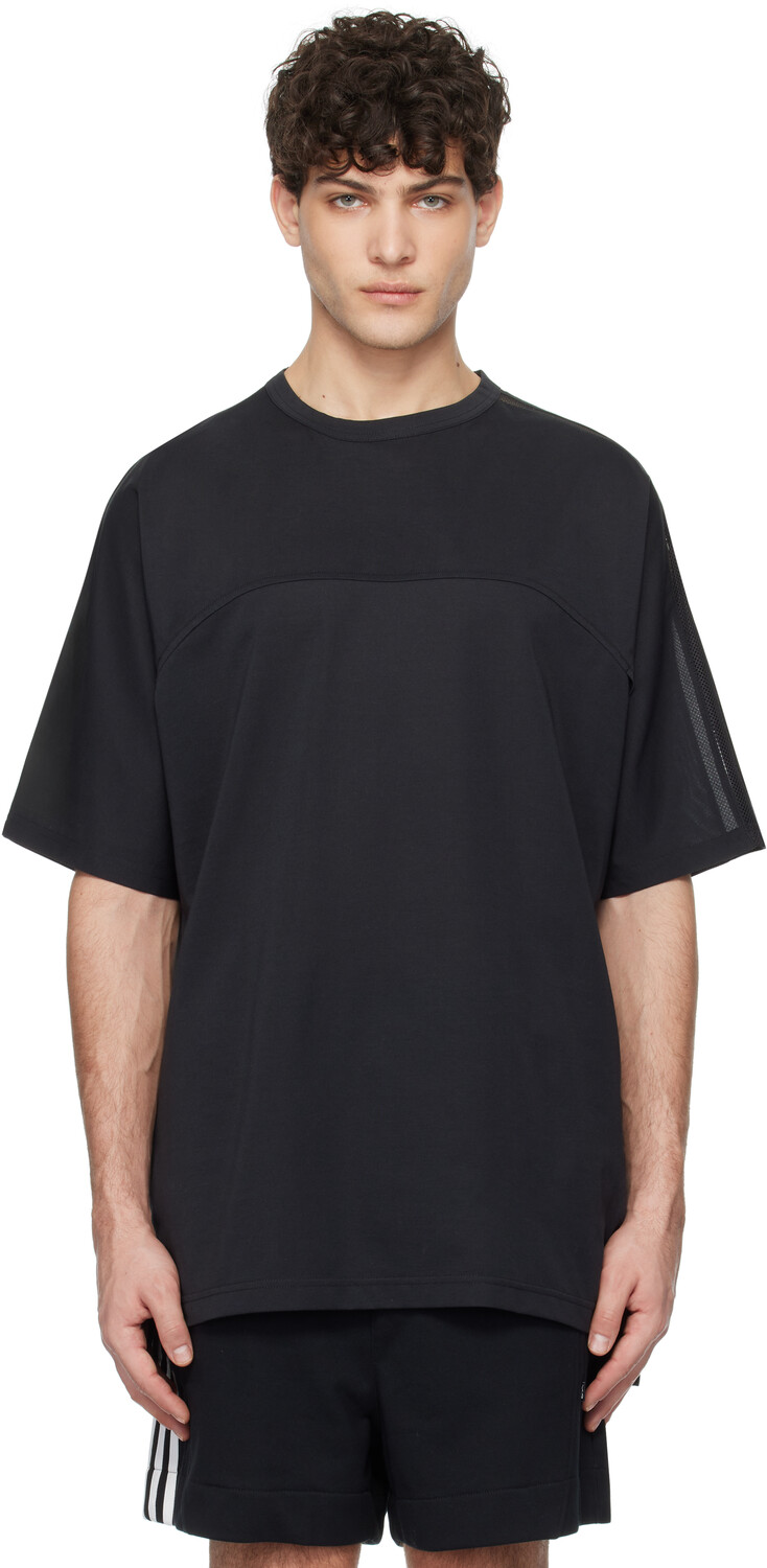 Футболка с коротким рукавом в полоску esh Y-3
Футболка с коротким рукавом в полоску esh Y-3