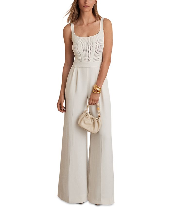 Карла вязаный комбинезон REISS, слоновая кость/кремовый
Карла вязаный комбинезон REISS, слоновая кость/кремовый