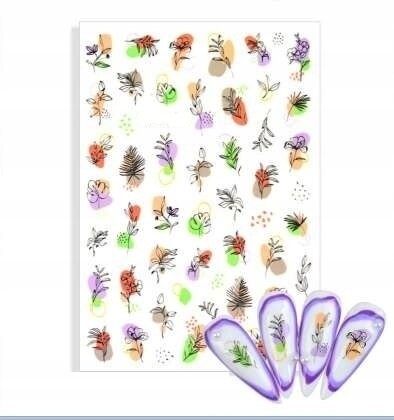 Самоклеящиеся наклейки для украшения ногтей Deni Carte
Самоклеящиеся наклейки для украшения ногтей Deni Carte