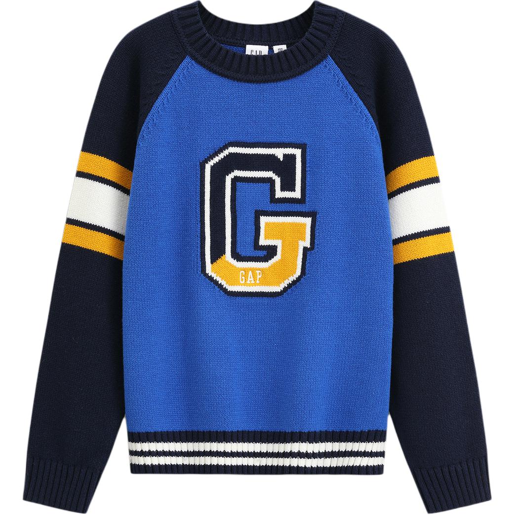 Детский свитер с круглым вырезом Moderate GAP, синий
Детский свитер с круглым вырезом Moderate GAP, синий