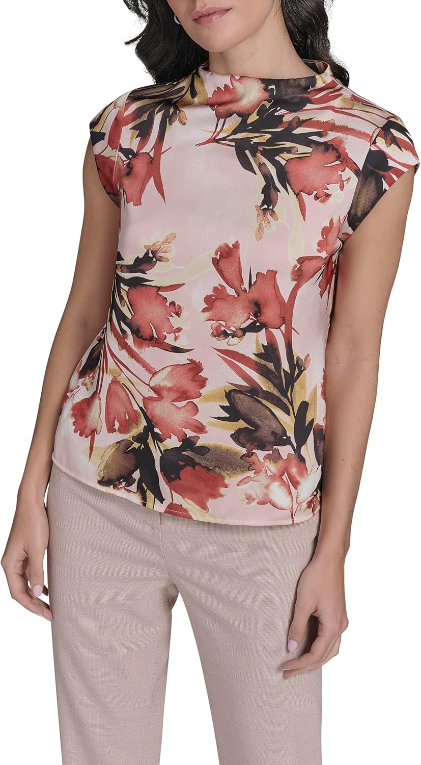 Женский мягкий трикотажный топ Calvin Klein с короткими рукавами, Pink Pepper Multi
Женский мягкий трикотажный топ Calvin Klein с короткими рукавами, Pink Pepper Multi