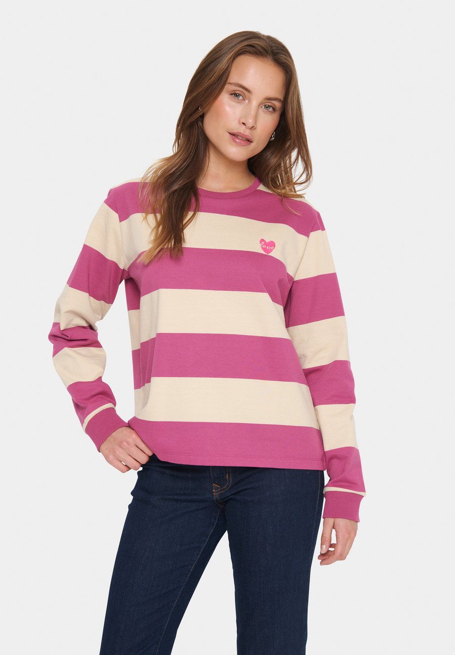 Толстовка Saint Tropez MAJSASZ, Red Violet Beige Block Stripe/Beige
Толстовка Saint Tropez MAJSASZ, Red Violet Beige Block Stripe/Beige