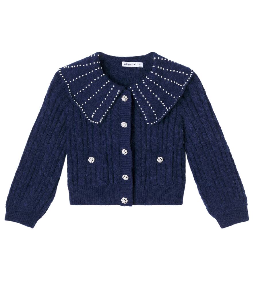 Кардиган с декоративными элементами Self-Portrait Kids, Navy
Кардиган с декоративными элементами Self-Portrait Kids, Navy