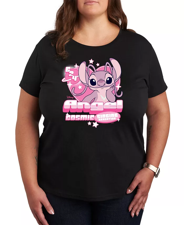 Трендовая футболка размера плюс с круглым вырезом и принтом Лило и Стича Hybrid Apparel, черный
Трендовая футболка размера плюс с круглым вырезом и принтом Лило и Стича Hybrid Apparel, черный