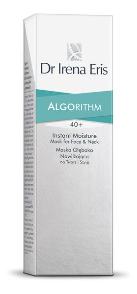 Dr Irena Eris, Algorithm, глубоко увлажняющая маска для лица и шеи 40+, 75 мл
Dr Irena Eris, Algorithm, глубоко увлажняющая маска для лица и шеи 40+, 75 мл