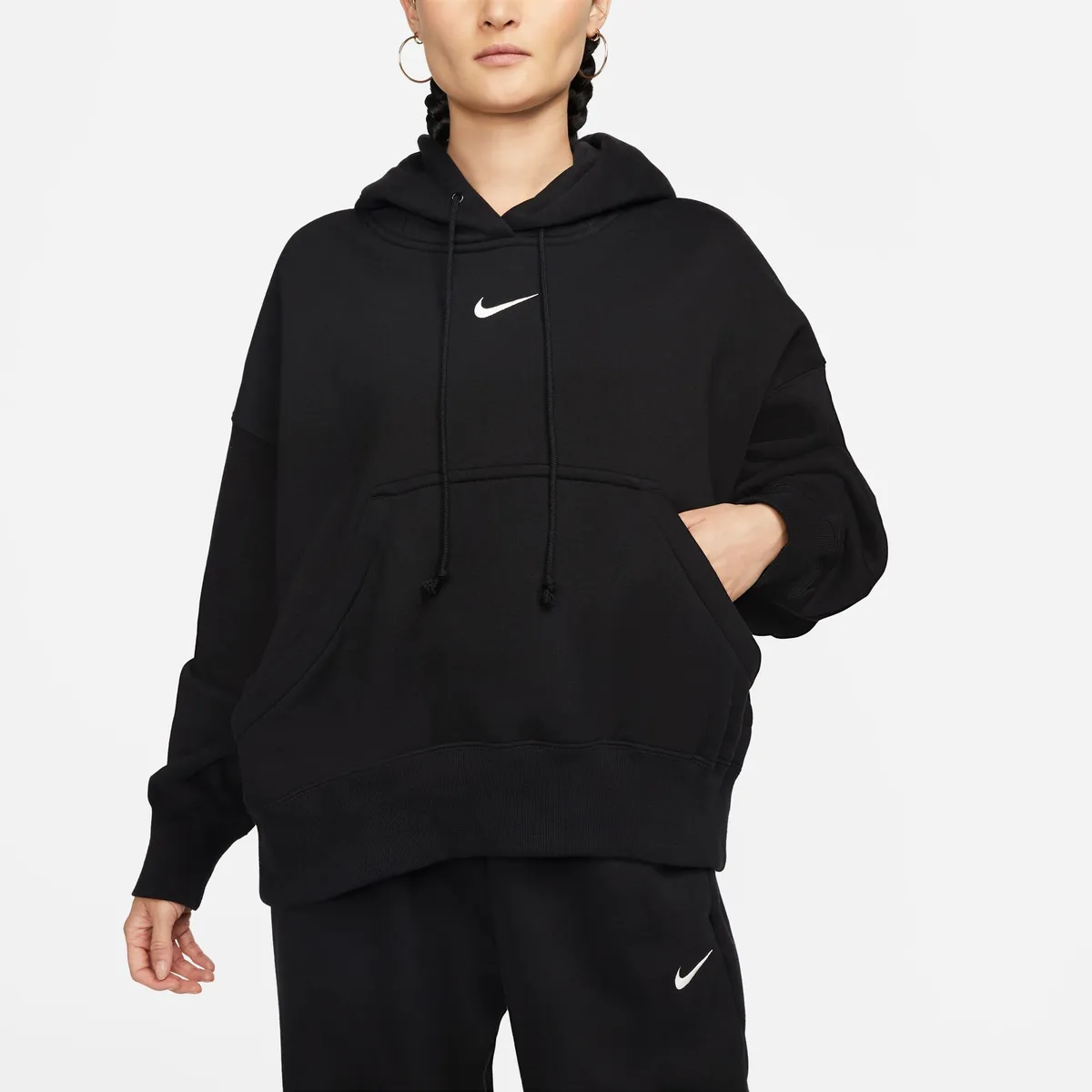 Толстовка с капюшоном Nike Sportswear "PHOENIX FLEECE WOMEN'S OVERSIZED PULLOVER HOODIE", черный
Толстовка с капюшоном Nike Sportswear "PHOENIX FLEECE WOMEN'S OVERSIZED PULLOVER HOODIE", черный