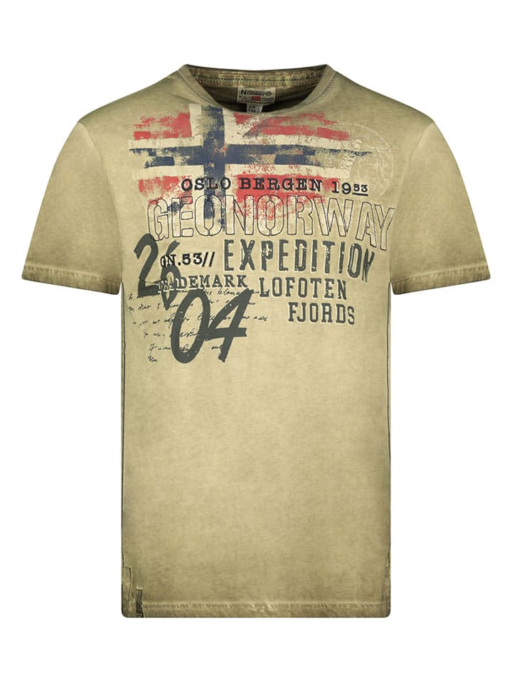 Футболка Geographical Norway, хаки
Футболка Geographical Norway, хаки