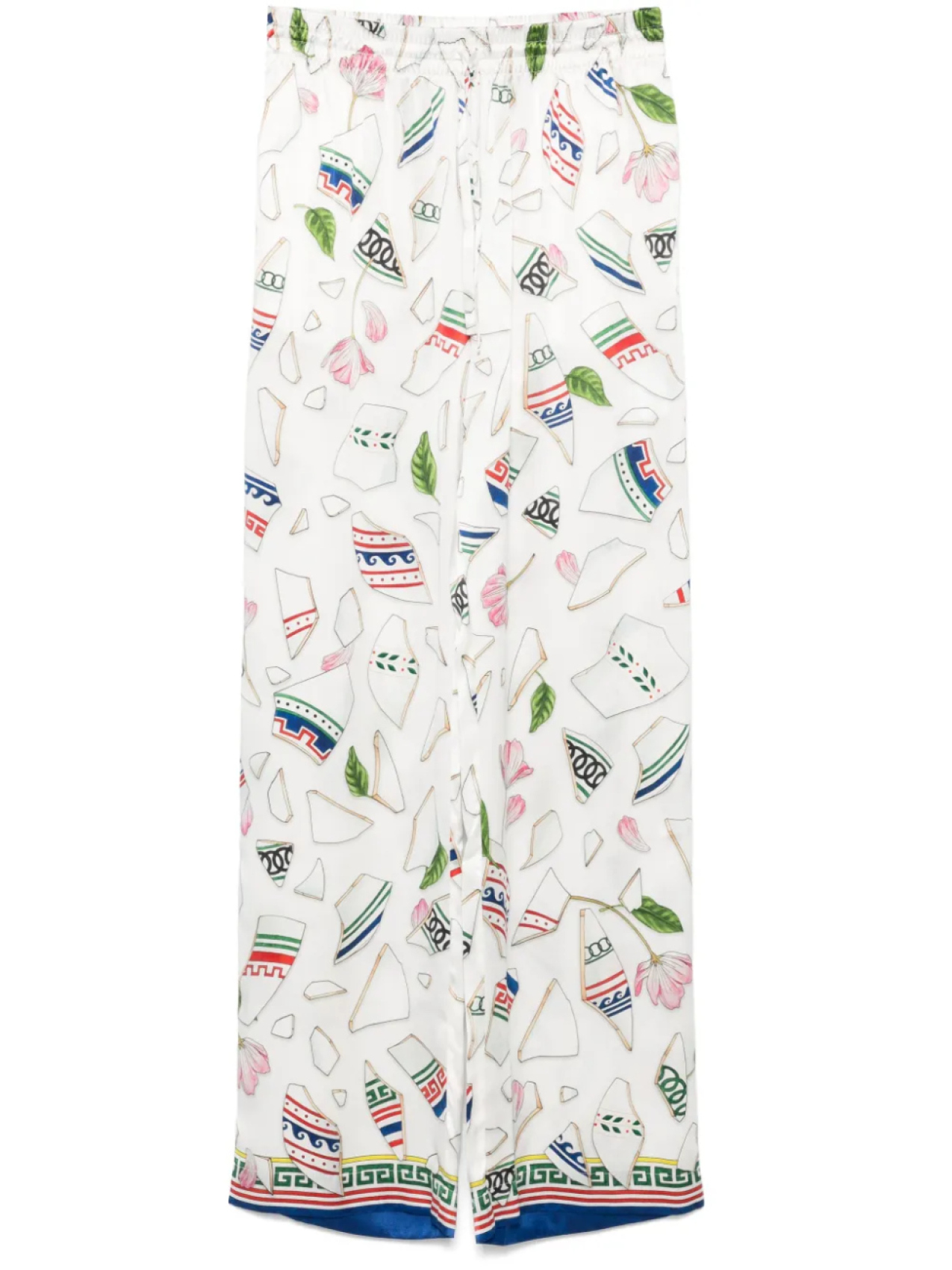 Casablanca шелковые брюки Le Vase Brise, белый
Casablanca шелковые брюки Le Vase Brise, белый