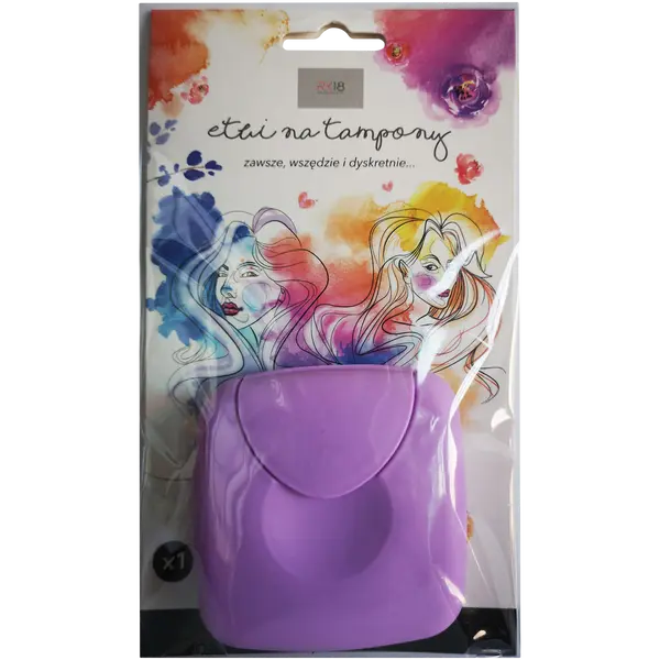 Футляр для тампонов, 1 шт. Rk18 Fioletowe
Футляр для тампонов, 1 шт. Rk18 Fioletowe