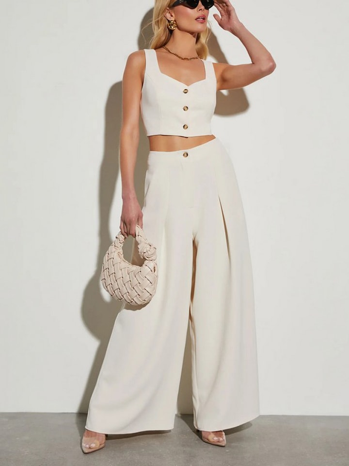 Тканевые брюки Milan Kiss, кремовый
Тканевые брюки Milan Kiss, кремовый