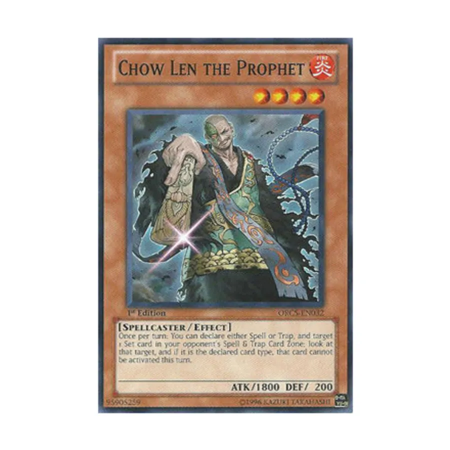CCG Чоу Лен Пророк (обычный), Yu-Gi-Oh - Order of Chaos - Singles
CCG Чоу Лен Пророк (обычный), Yu-Gi-Oh - Order of Chaos - Singles