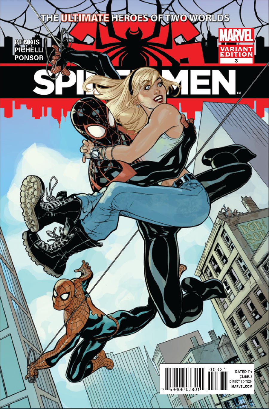 Spider-men #3 "Terry Dodson Variant" (MARVEL COMICS)
Spider-men #3 "Terry Dodson Variant" (MARVEL COMICS)