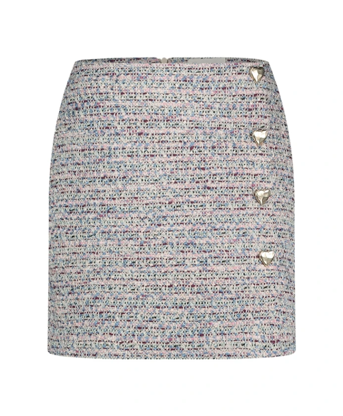 Твидовая мини-юбка с пуговицами-сердечками Fabienne Chapot, мультиколор
Твидовая мини-юбка с пуговицами-сердечками Fabienne Chapot, мультиколор