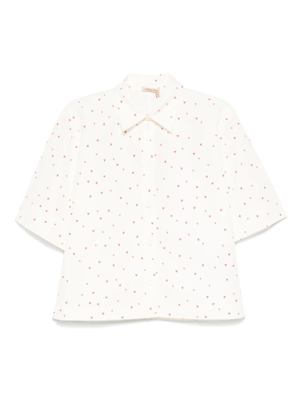 Рубашка с принтом сердца Stella Nova, белый
Рубашка с принтом сердца Stella Nova, белый
