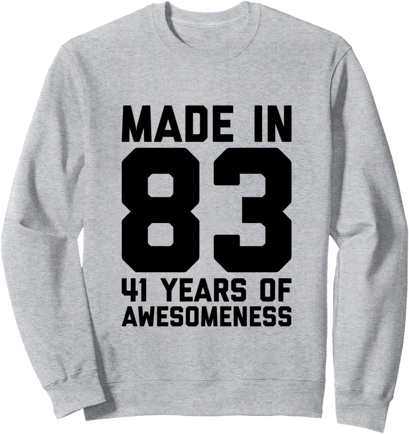 Толстовка на 41-й день рождения, подарок на 41-й день рождения для мужчин, женщин, папы, мамы, толстовка Birthday 41St Gift Dad Mom Happy Designs, серый
Толстовка на 41-й день рождения, подарок на 41-й день рождения для мужчин, женщин, папы, мамы, толстовка Birthday 41St Gift Dad Mom Happy Designs, серый