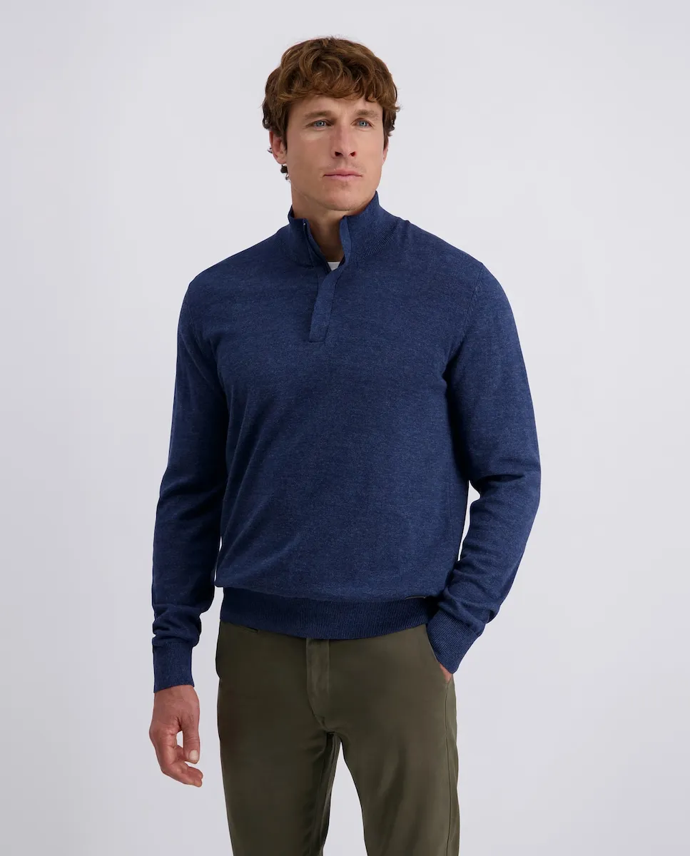 Мужская трикотажная кофта на молнии из хлопка Troy голубой деним Pierre Cardin
Мужская трикотажная кофта на молнии из хлопка Troy голубой деним Pierre Cardin