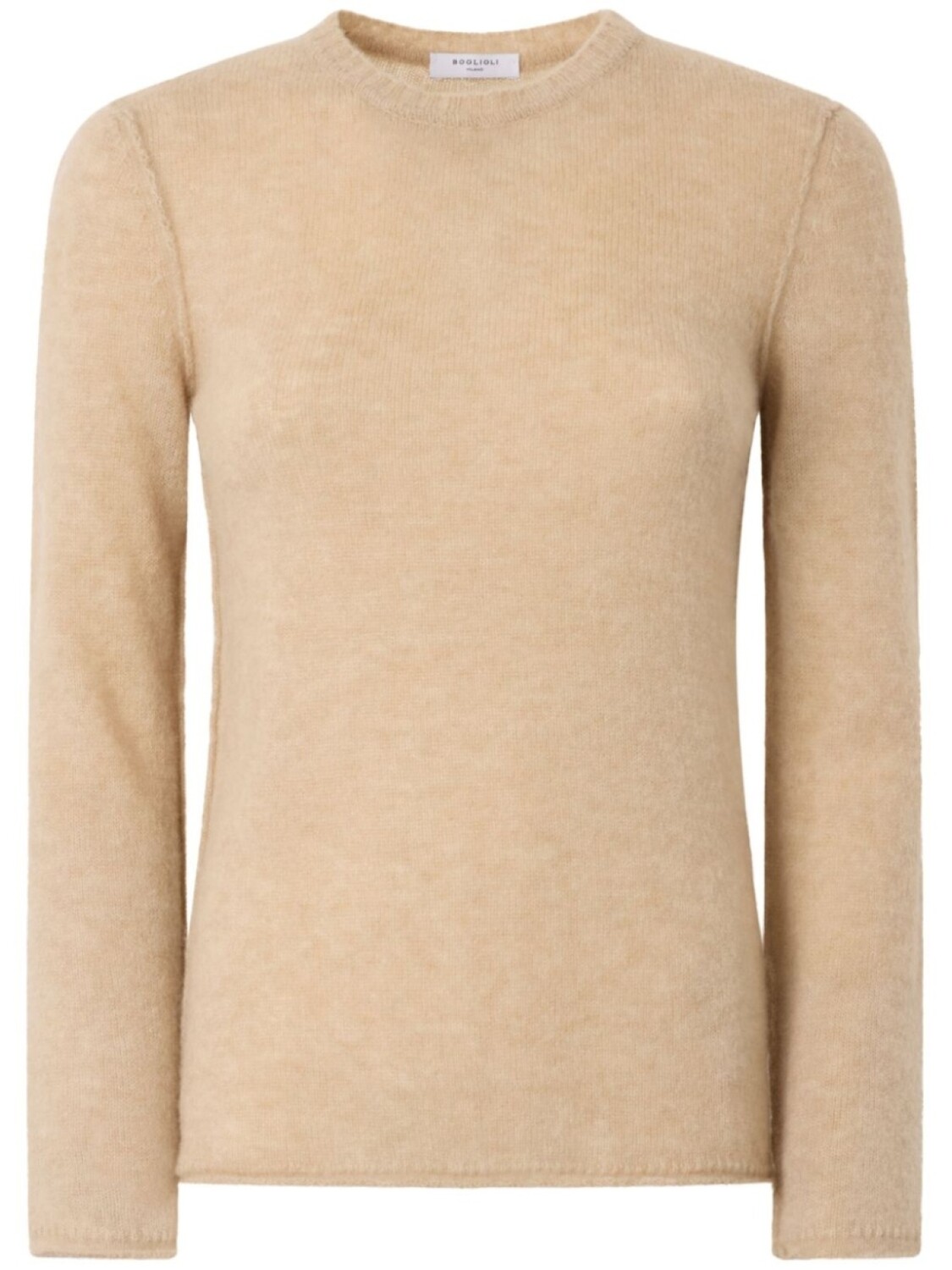 Boglioli меланжевый джемпер, нейтральный
Boglioli меланжевый джемпер, нейтральный