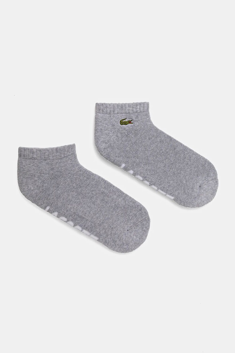 Носки Lacoste 2 шт, серый 
Носки Lacoste 2 шт, серый