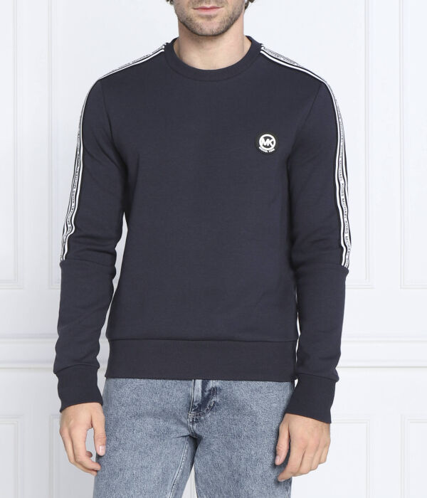Свитшот мужской Michael Kors с лампасами на рукавах, синий
Свитшот мужской Michael Kors с лампасами на рукавах, синий