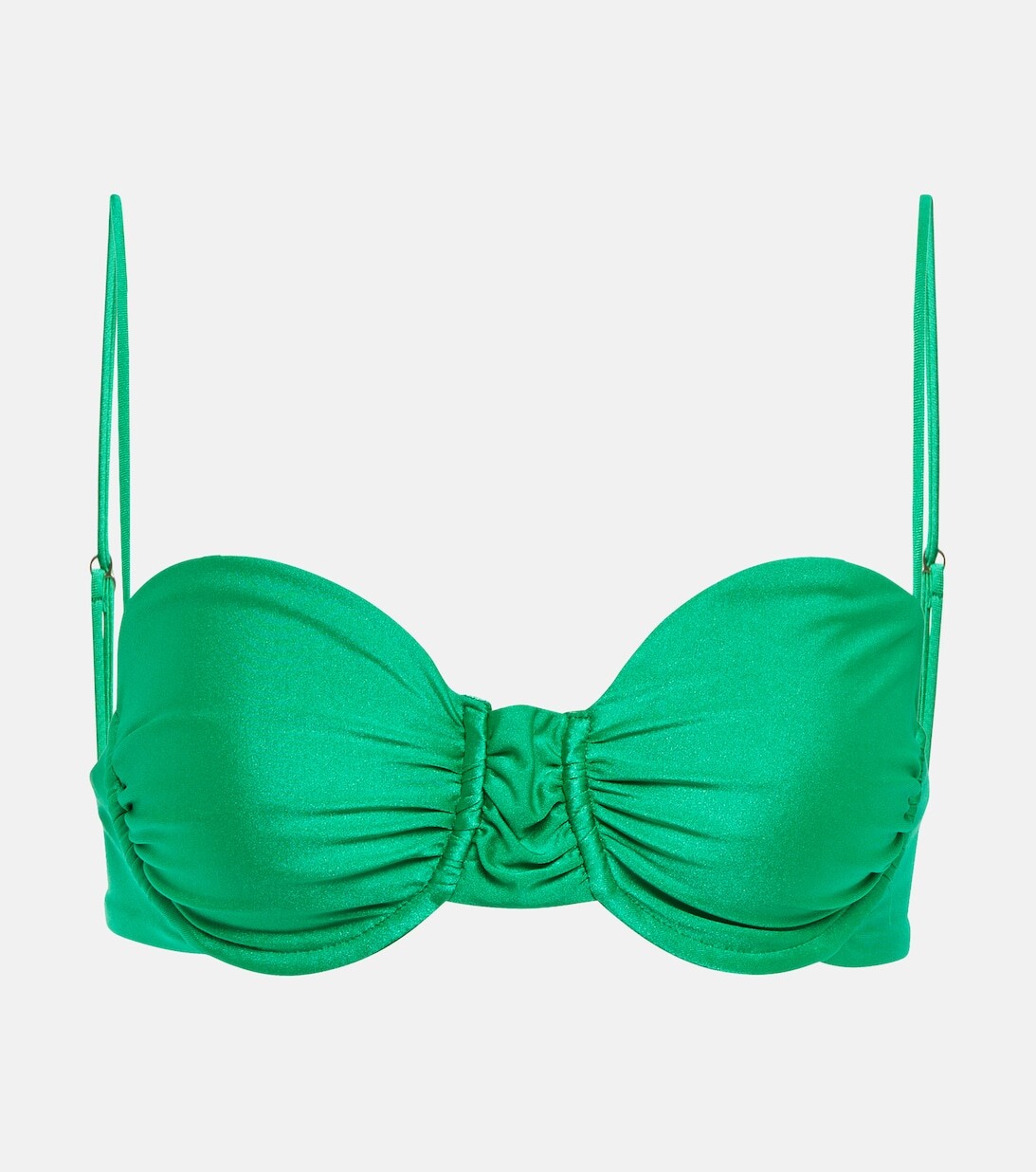 Лиф бикини Mia со сборками JADE SWIM, зеленый
Лиф бикини Mia со сборками JADE SWIM, зеленый