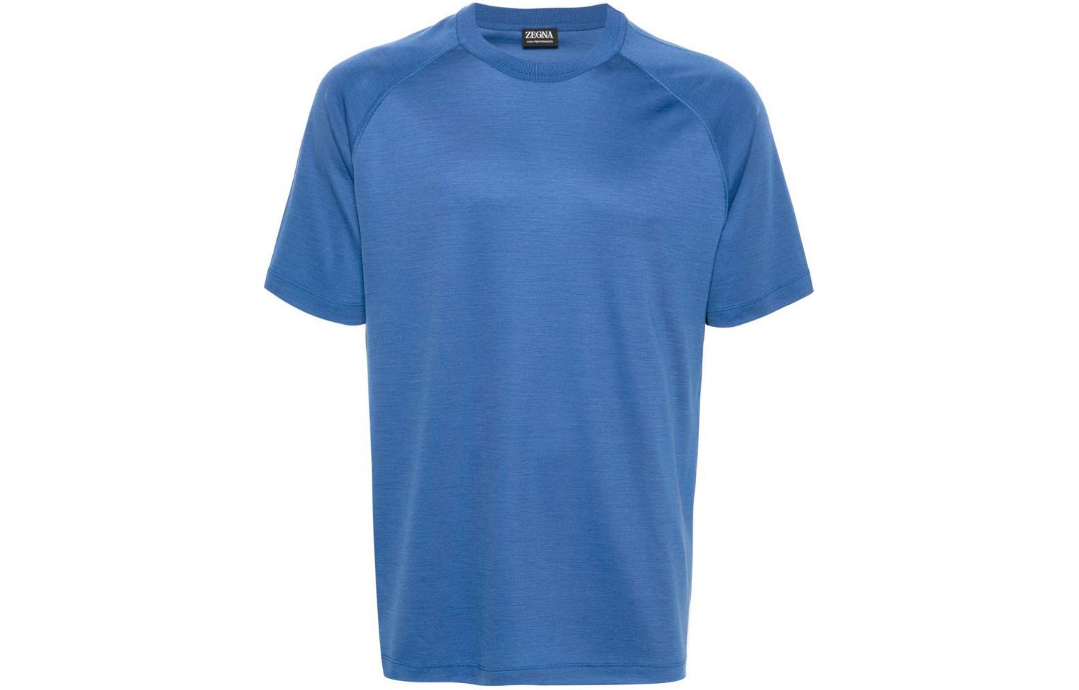 Шерстяная футболка с круглым вырезом Ermenegildo Zegna, синий
Шерстяная футболка с круглым вырезом Ermenegildo Zegna, синий
