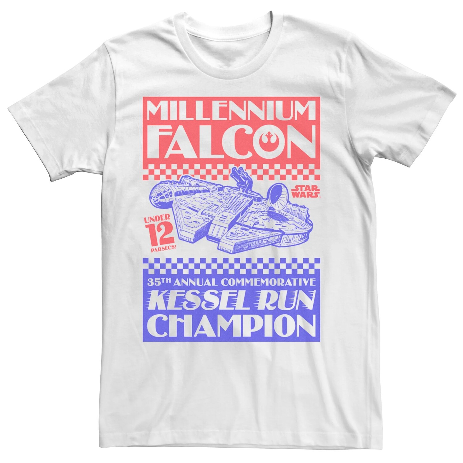 Мужская футболка A New Hope Ep4 Kessel Run Champ Tee Licensed Character
Мужская футболка A New Hope Ep4 Kessel Run Champ Tee Licensed Character