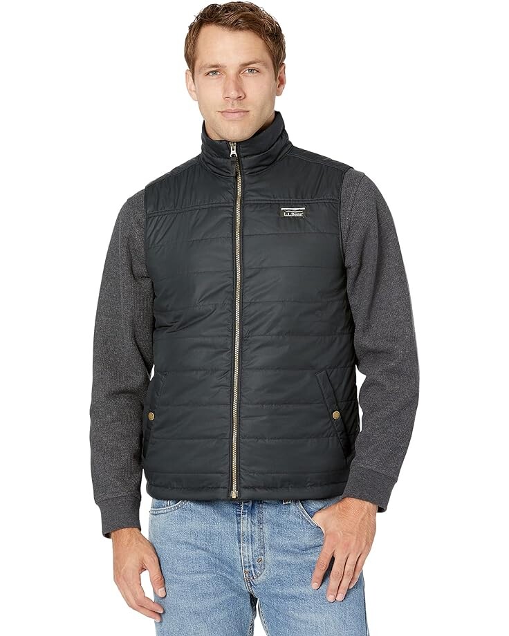 Утепленный жилет L.L.Bean Mountain Classic Puffer, черный 
Утепленный жилет L.L.Bean Mountain Classic Puffer, черный