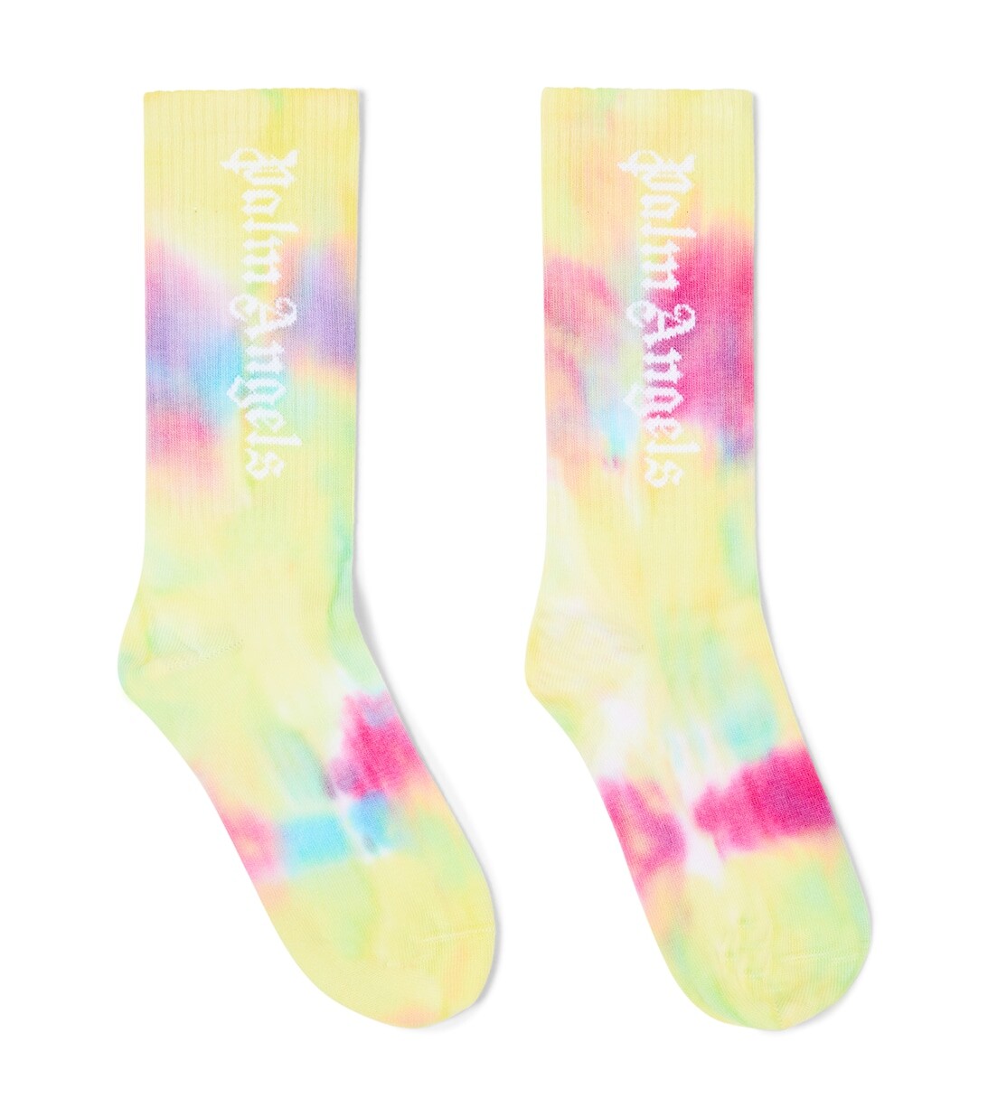 Носки тай-дай с логотипом из смесового хлопка Palm Angels, разноцветный
Носки тай-дай с логотипом из смесового хлопка Palm Angels, разноцветный