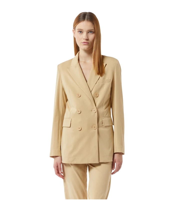 Двубортный блейзер Silvian Heach, бежевый
Двубортный блейзер Silvian Heach, бежевый