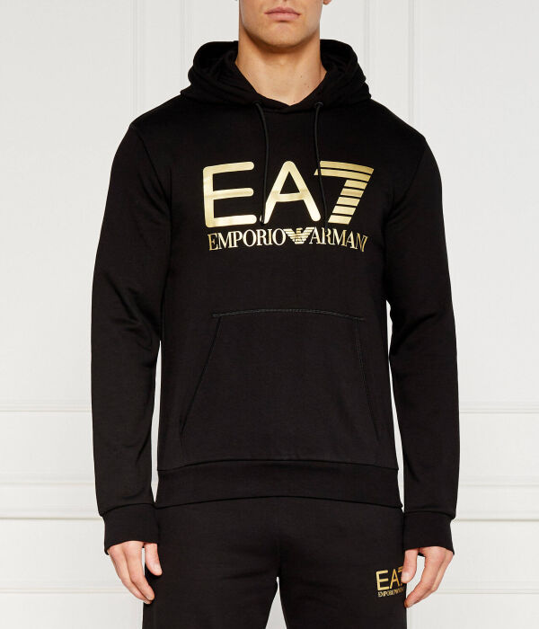 Толстовка мужская Ea7 с логотипом, черный / золотой
Толстовка мужская Ea7 с логотипом, черный / золотой