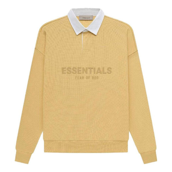 Рубашка ss23 waffle long sleeve polo shirt 'light tuscan' Fear Of God Essentials, желтый
Рубашка ss23 waffle long sleeve polo shirt 'light tuscan' Fear Of God Essentials, желтый