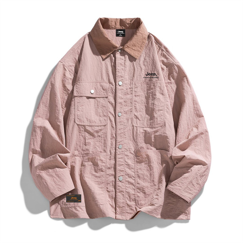 Рубашка Unisex Lapel Thin Workwear Jeep, розовый
Рубашка Unisex Lapel Thin Workwear Jeep, розовый