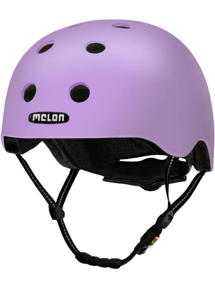 Melon Helmets Городской велосипедный шлем "Posh" фиолетового цвета
Melon Helmets Городской велосипедный шлем "Posh" фиолетового цвета