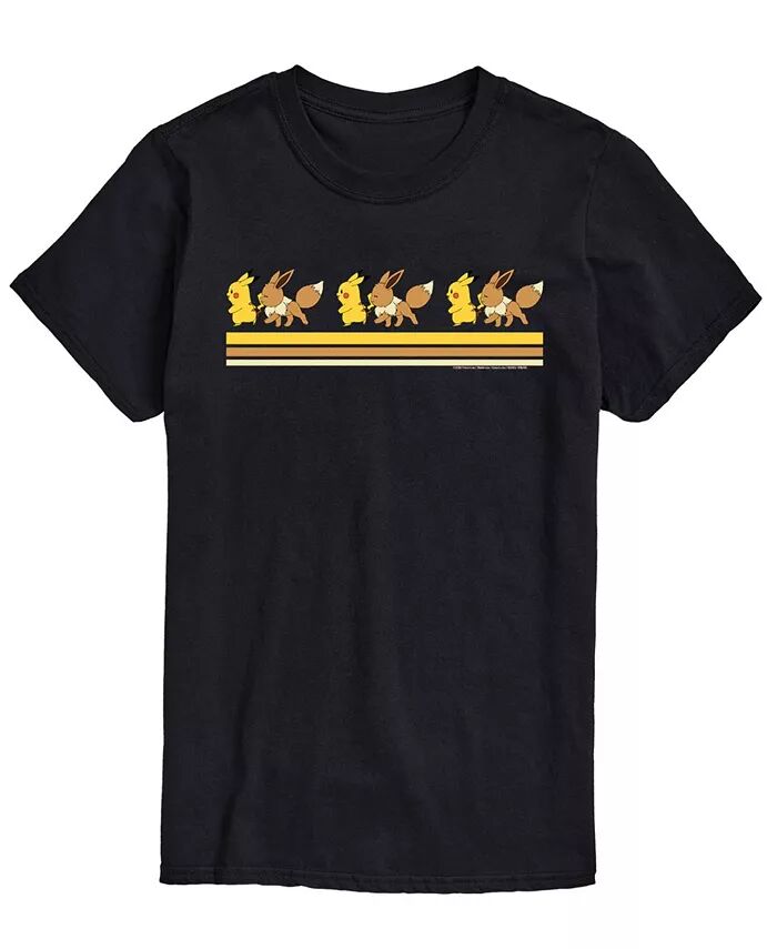 Мужская футболка с графическим принтом персонажей покемонов AIRWAVES, черный
Мужская футболка с графическим принтом персонажей покемонов AIRWAVES, черный