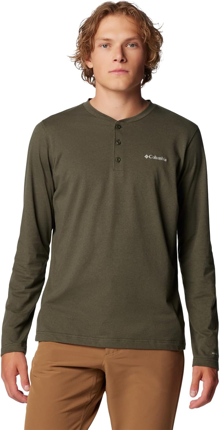 Columbia Mens Thistletown Hills Henley, Greenscape Heather
Columbia Mens Thistletown Hills Henley, Greenscape Heather