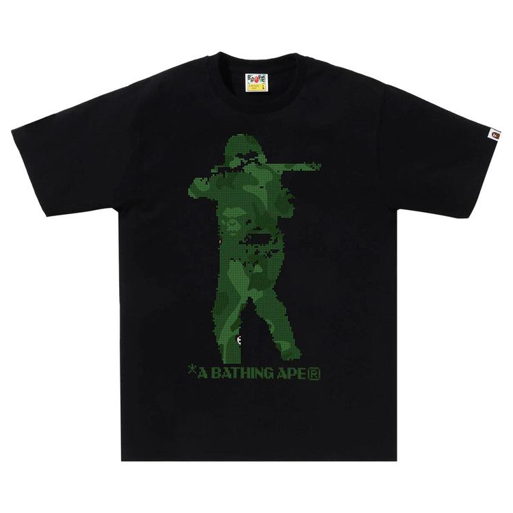Футболка BAPE Bitmap Soldier Tee, Black
Футболка BAPE Bitmap Soldier Tee, Black
