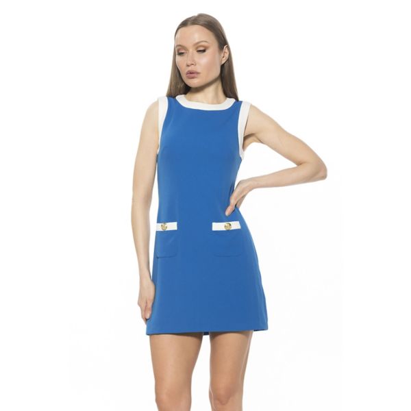 Женское мини-платье Piper с контрастным круглым вырезом Alexia Admor, цвет denim blue
Женское мини-платье Piper с контрастным круглым вырезом Alexia Admor, цвет denim blue